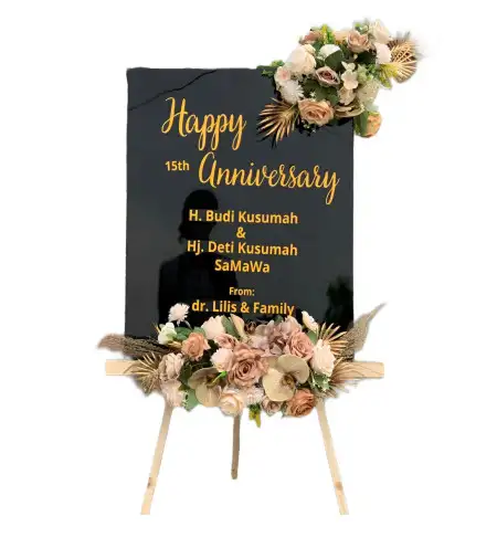 Papan Bunga Akrilik Periuk Jaya