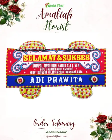 Papan Bunga Ucapan Selamat Periuk Jaya